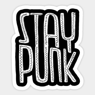 Stay Punk Sticker